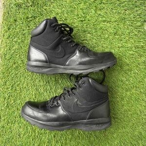 Nike ACG Manoa Leather TXT 'Black' 2019 Men’s Size 9.5